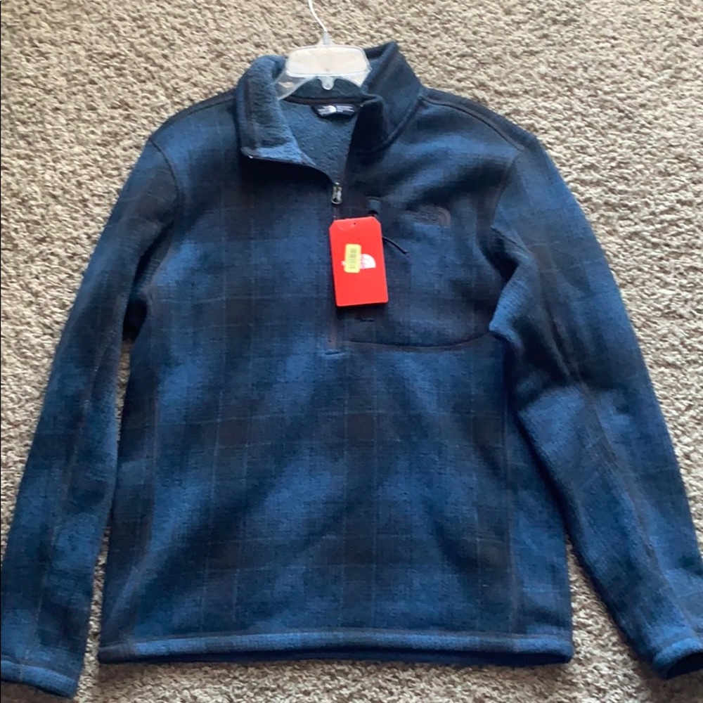 New The North Face Jacket. Medium Navy Blue